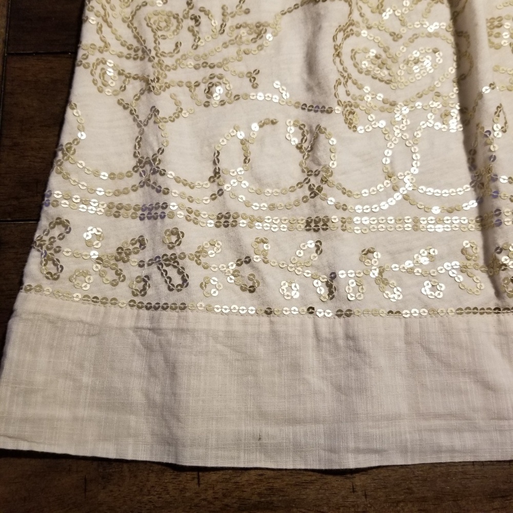 Anthropologie C keer sequin top size small - Picture 4 of 7